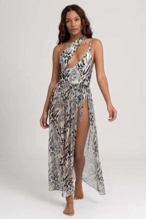 παρεό με zebra print