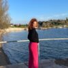 παντελόνι τζιν φούξια