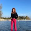 παντελόνι τζιν φούξια