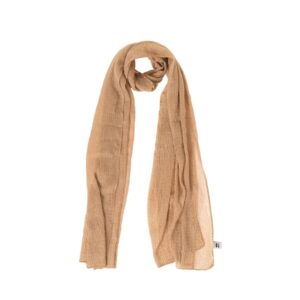 εσάρπα μπεζ με λάμψη