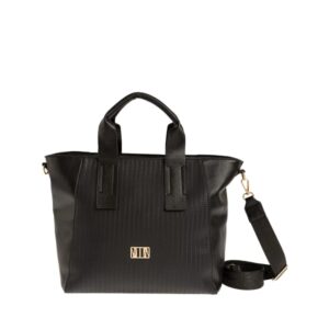 τσάντα μαύρη χιαστί Modissimo