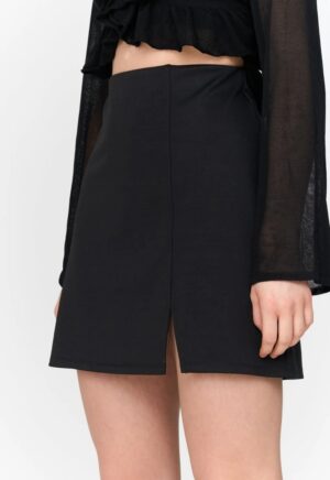 φούστα μίνι μαύρη
