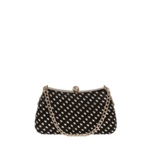 τσάντα μαύρη αμπιγιέ