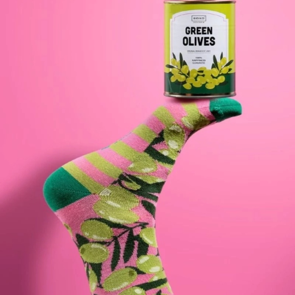 κάλτσα πράσινη ελιά