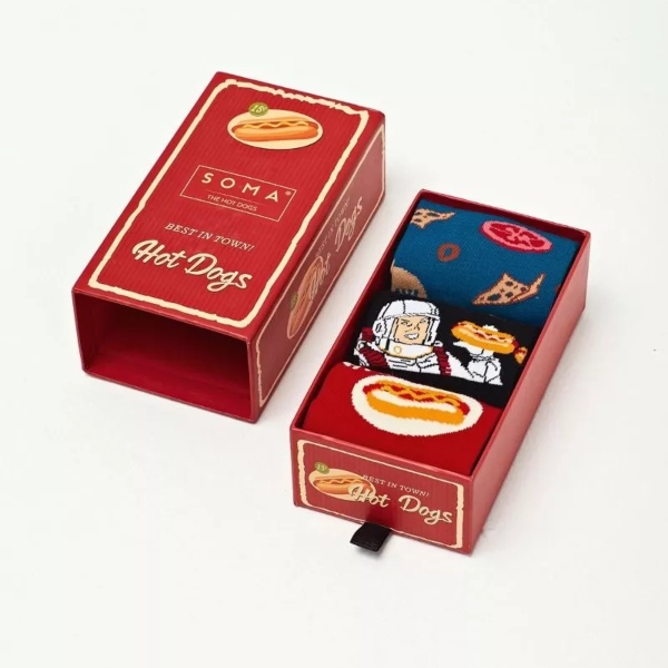 σετ κάλτσες hot dog