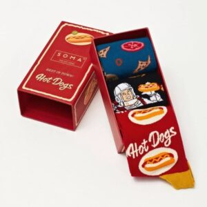 σετ κάλτσες hot dog