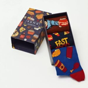 σετ κάλτσες street food