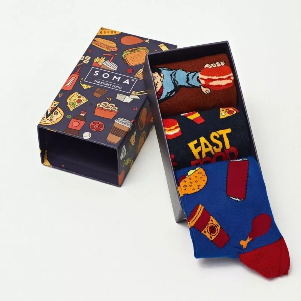 σετ κάλτσες street food