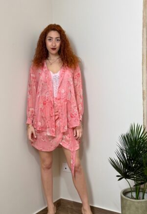 σετ ροζ αέρινο