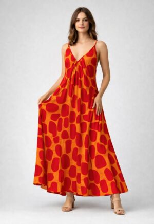 φόρεμα βισκόζη