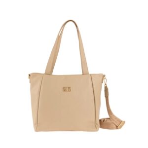 τσάντα μεγάλη μπεζ