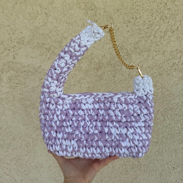 πλεκτή τσάντα